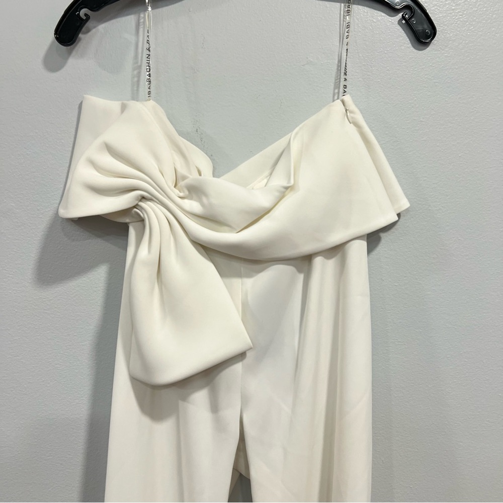 Sachin & Babi Ivory Whitley Flare Leg With Waist Large Bow Detail Pants -Reemoly - Picture 12 of 16
